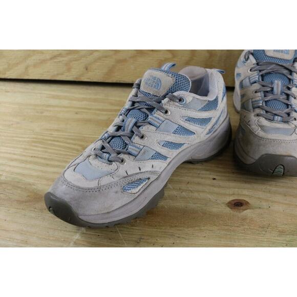 The North Face Women's Hiking Outdoor Shoes - Gray and Blue - Picture 4 of 10